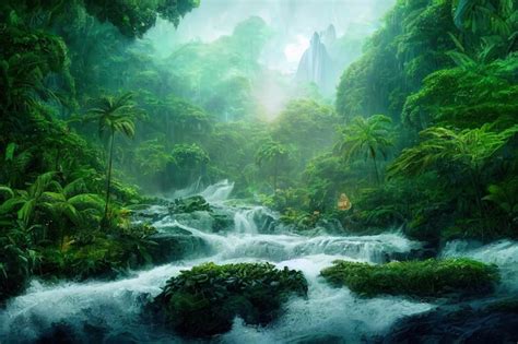 Premium Photo | Amazon rainforest brazil rainforest and amazon river ...