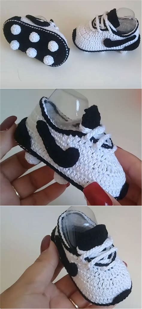 Crochet Nike Baby Sneakers - Crochet Ideas