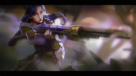 ArtStation - Caitlyn - Arcane fan art