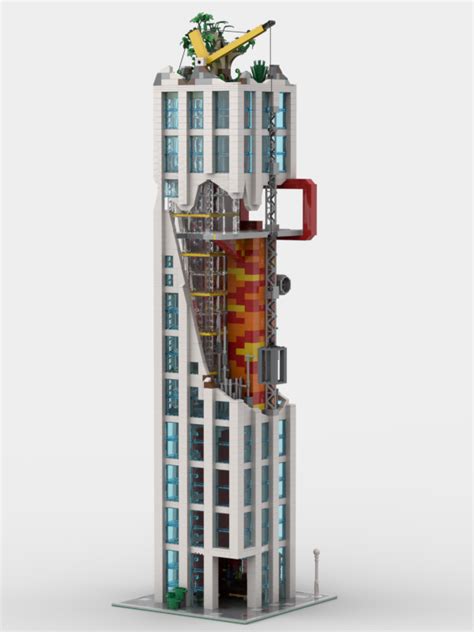 LEGO MOC Skyscraper by Tjeard | Rebrickable - Build with LEGO