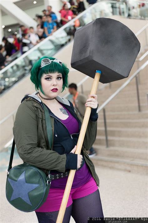 Ramona Flowers (Scott Pilgrim vs the World) #cosplay | Anime Expo 2016 | Scott pilgrim costume ...