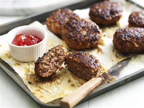 Beef and rice rissoles, beef recipe, brought to you by Australian Women ...