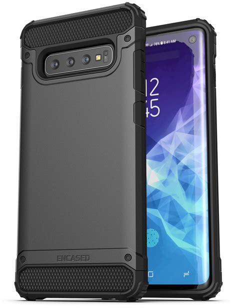 Encased Heavy Duty Galaxy S10 Case (2019 Scorpio Series) Military Grade ...