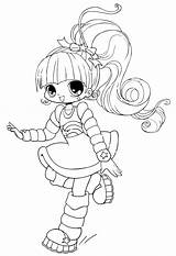 Kawaii Girls Coloring Pages  Coloring Home sketch template