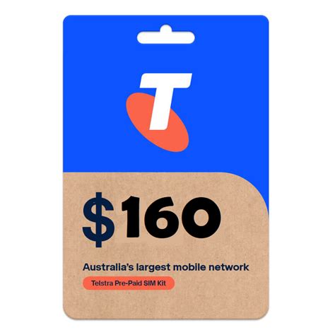 Telstra Prepaid SIM $160 | Telstra Pre-Paid Long Term Plan | Telstra Prepaid Mobile