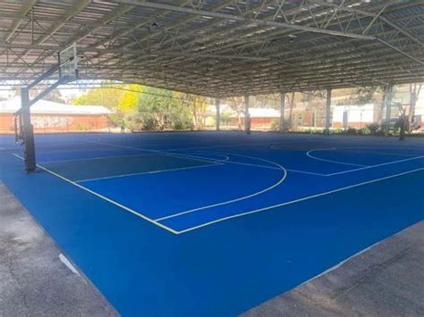 Acrylic Synthetic Basketball Court Flooring at Rs 58/sq ft in Mumbai ...