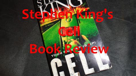 Stephen King's Cell Book Review - YouTube