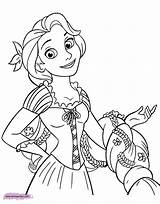 Tangled Rapunzel And Flynn Coloring Pages Sketch Page sketch template