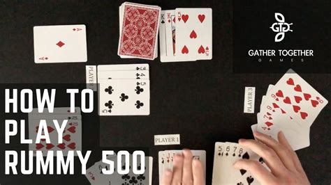 How To Play Rummy 500 - YouTube