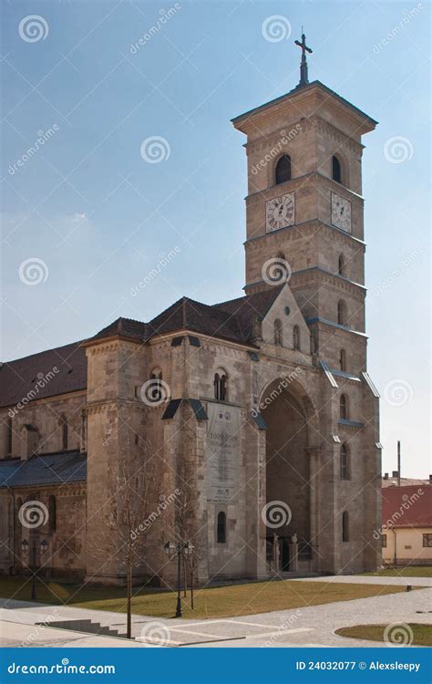 The Catholic Cathedral in Alba Iulia Stock Image - Image of christianity, historic: 24032077