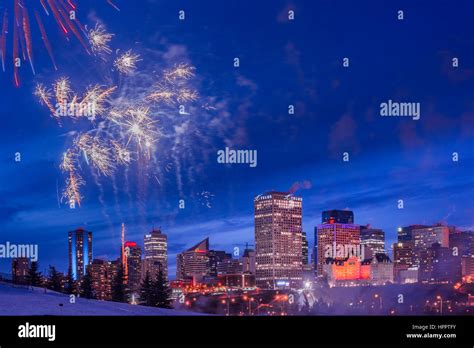 Edmonton skyline, Edmonton, Alberta, Canada Stock Photo - Alamy