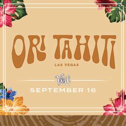 Tickets | Ori Tahiti Dance Competition | Silverton Casino Ticketing