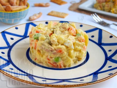 Ensaladilla rusa para 4 personas · El cocinero casero - Ensaladas