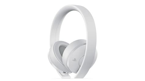 Sony's PlayStation Gold Wireless Headset goes glacier white next month