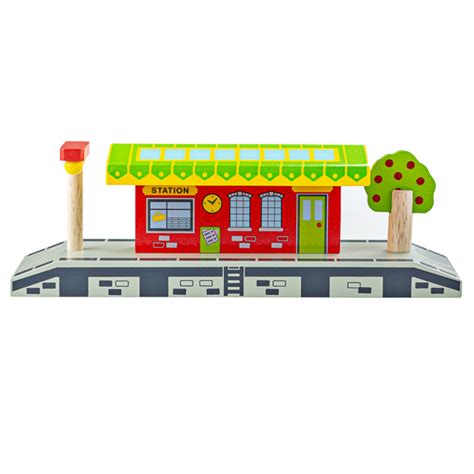 Bigjigs Rail Village Station - Bright Star Toys