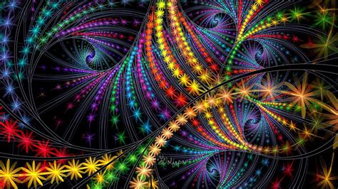 Colorful Trippy Fractal HD Abstract Wallpapers | HD Wallpapers | ID #61141