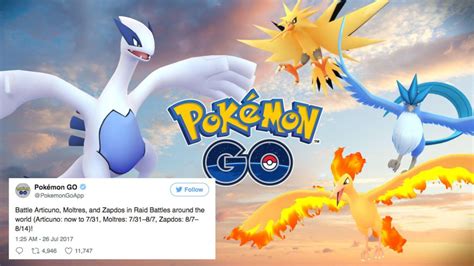 Here's how to catch the legendary bird trio in 'Pokémon Go' | Mashable