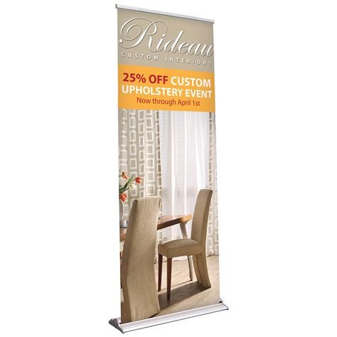 PREMIUM RETRACTABLE BANNER STANDS - 48 x 92 | Austin Print Company | Austin Printing