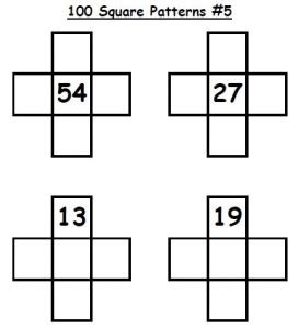 100 Square Pattern 05 | Seomra Ranga