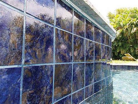 National Pool Tile Coral 6x6 Series Rustic Blue