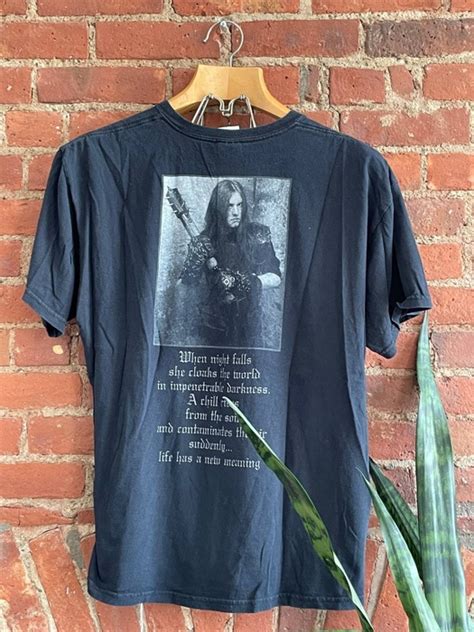 Vintage RARE Vintage 1BURZUM Varg Vikernes Black Metal Tee T Shirt ...