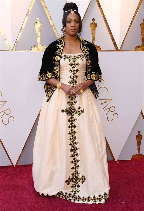 Tiffany Haddish Wears Traditional Eritrean Gown to 2018 Oscars