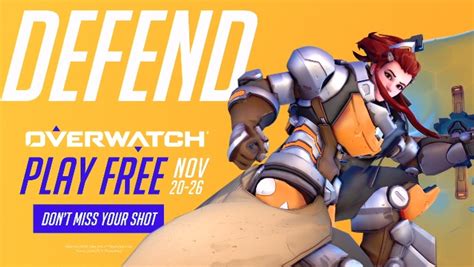 Overwatch - Free Trial November 20-26 for PC, PS4 & Xbox One ...