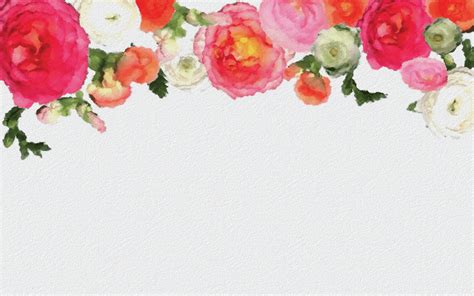 Watercolor Flowers Desktop Wallpapers - Top Free Watercolor Flowers Desktop Backgrounds ...