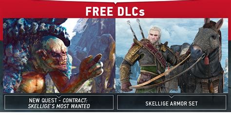 The Witcher 3 Skellige's Most Wanted and Skellige Armor Set DLCs Out Now