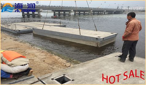 Modular Design Concrete Floating Pontoon Marine Concrete Walkway - Aluminum Alloy Floating Dock ...