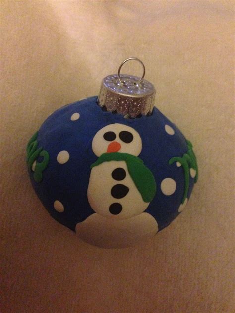 Model magic Christmas ornament. | Christmas ornaments, Christmas bulbs ...