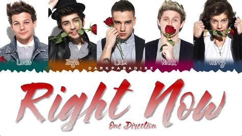 One Direction Right Now Lyrics