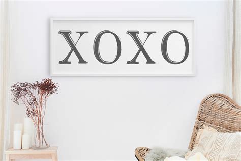 XOXO Sign Master Bedroom Wall Decor XOXO Bedroom Wall | Etsy