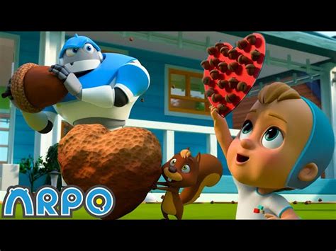 Valentine's Day DISASTER!! | ARPO The Robot | NEW VIDEO | Funny Kids ...