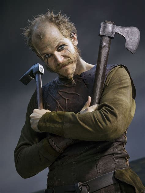 Floki played by the Swedish actor Gustaf Skarsgård in History Channel's ...