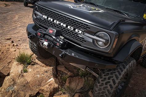 ICON Impact Armor 2021-2023 Ford Bronco Pro Series Front Winch Bumper ...