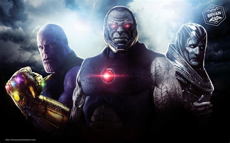 Thanos - Darkseid - Apocalypse Art by Bryanzap on DeviantArt