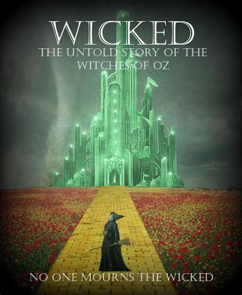 Wicked Musical Poster by remmed on DeviantArt