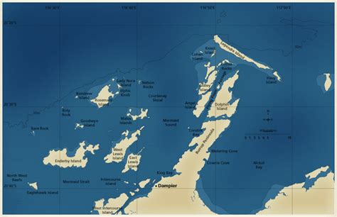 View Map | Marine Life of the Dampier Archipelago | WA Museum