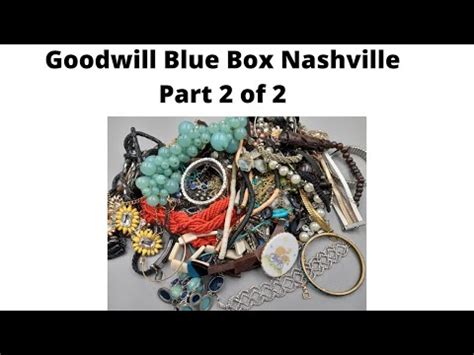 Goodwill Blue Box Jewelry Nashville Box 1 Part 2 - YouTube