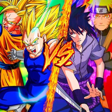 Naruto and sasuke vs goku and vegeta games 2021