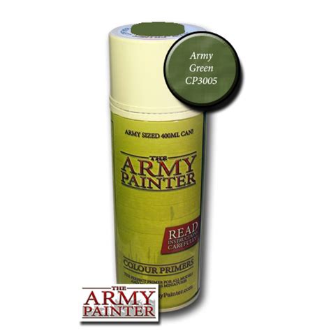 The Army Painter - Colour Primer: Army Green (In Store Only)