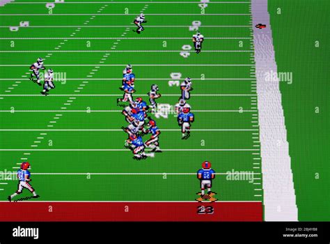 Madden NFL '94 - Sega Genesis Mega Drive - Editorial use only Stock Photo - Alamy