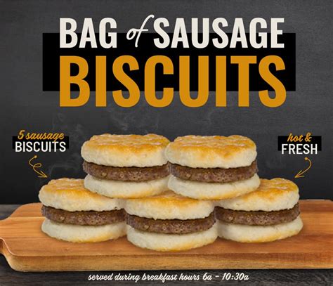 5 Sausage Biscuits for $6.35! | Braum's