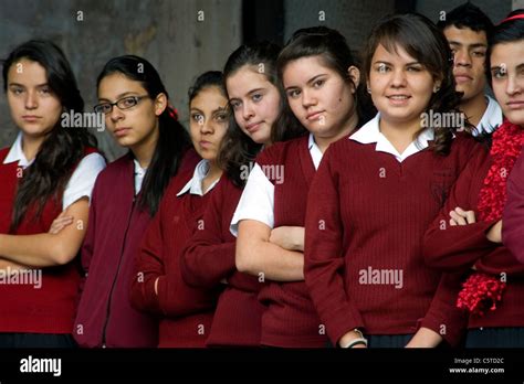 Mexican school uniform hi-res stock photography and images - Alamy