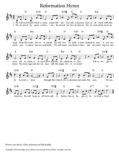 Reformation Hymn — Doxology.app