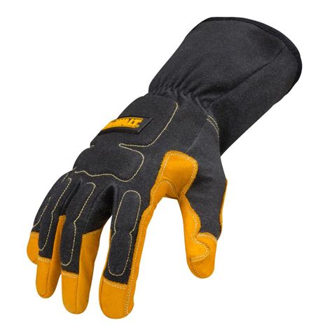 Large Brown Split Leather Welding Gloves-GWG-2102 - The Home Depot