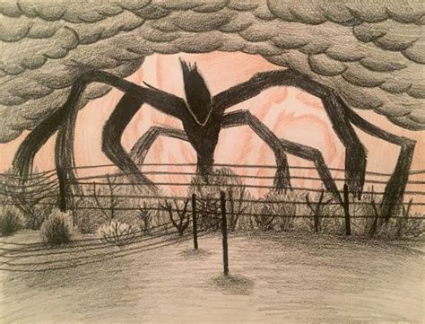 Stranger Things Monster Drawing at PaintingValley.com | Explore collection of Stranger Things ...