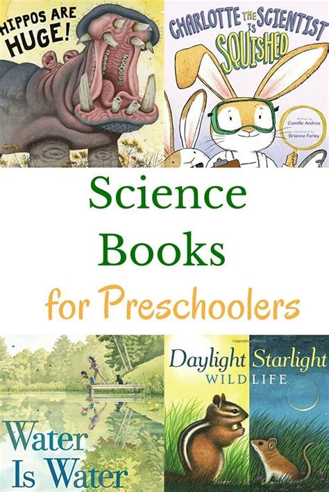 Favorite Science Books for Preschoolers | Preschool books, Preschool science, Science books