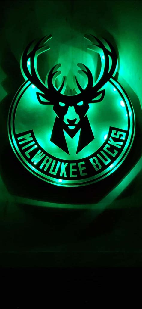 Download Milwaukee Bucks Logo Wallpaper | Wallpapers.com